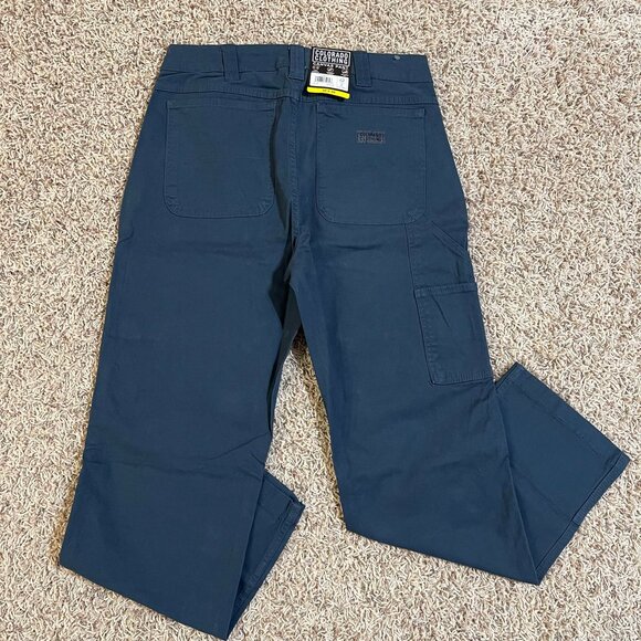 Colorado Clothing Men's Canvas Work Pants Blue, Size 32x32 (New) - Picture 11 of 14